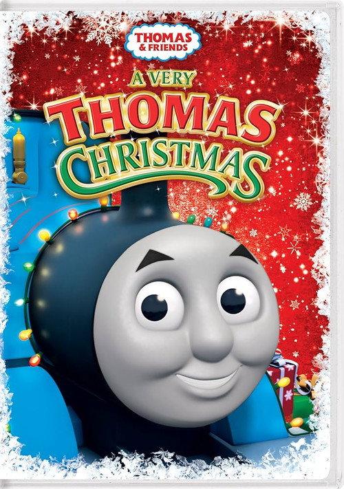 Thomas & Friends: A Very Thomas Christmas 2012 official movie poster