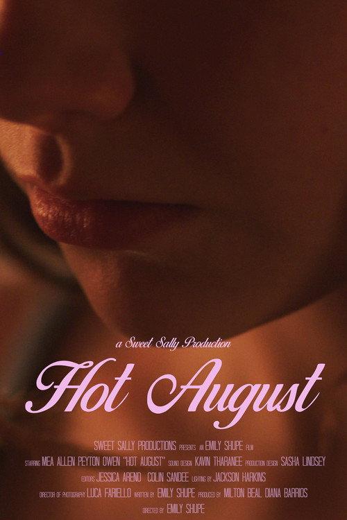 Hot August 2024 official movie poster
