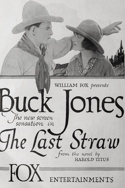 The Last Straw 1920 official movie poster
