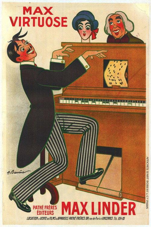 Max as a Musician 1913 official movie poster
