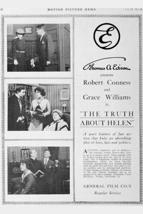 The Truth About Helen 1915 official movie poster