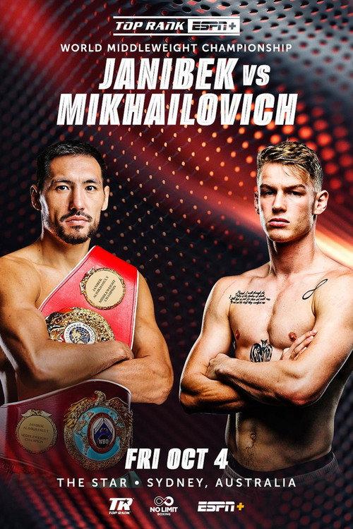 Janibek Alimkhanuly vs. Andrei Mikhailovich 2024 official movie poster