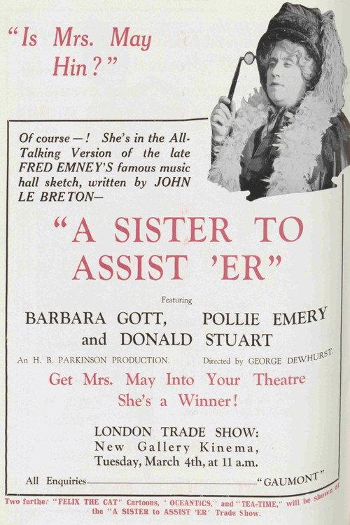 A Sister to Assist 'Er 1930 official movie poster