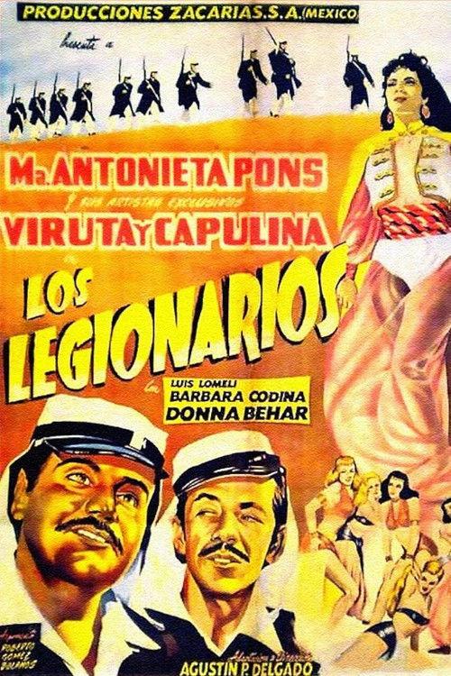 Los legionarios 1958 official movie poster
