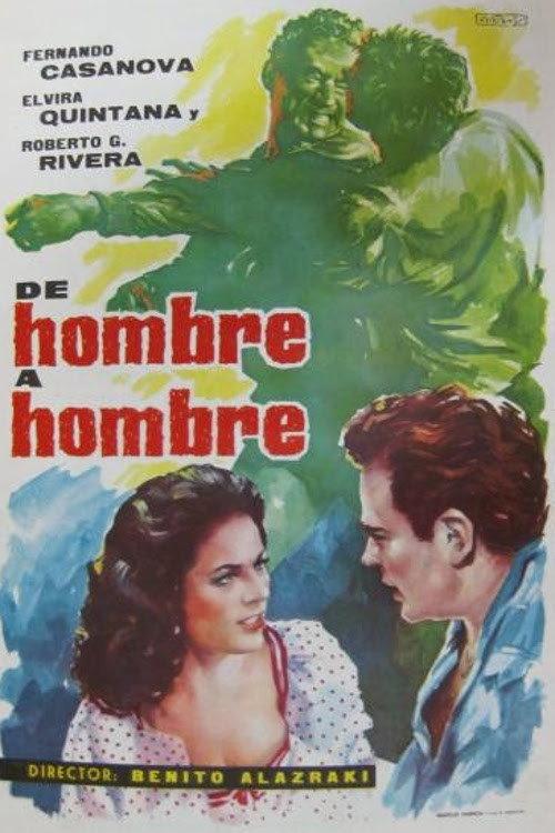 De hombre a hombre 1961 official movie poster