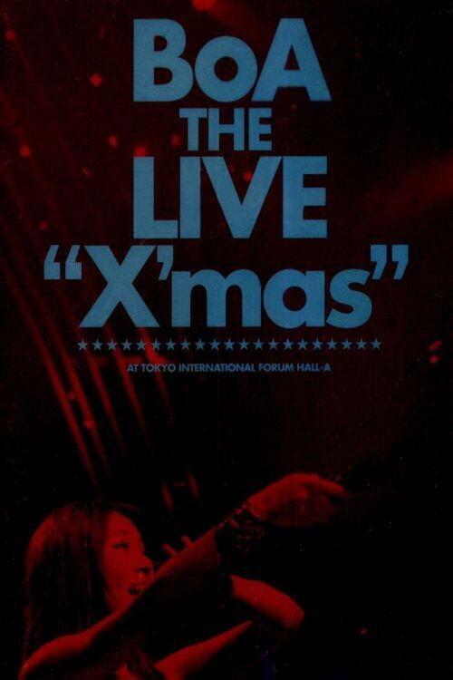 BoA THE LIVE "X'mas" 2008 official movie poster