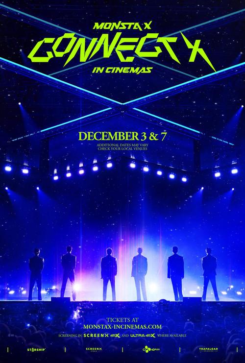 MONSTA X : CONNECT X IN CINEMAS 2025 official movie poster