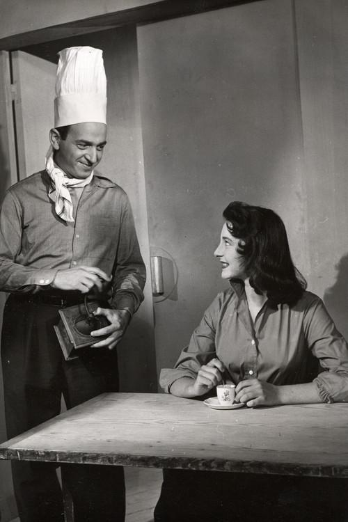 Enrico cuisinier 1956 official movie poster