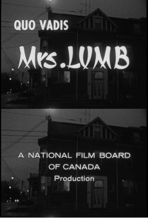 Quo Vadis, Mrs. Lumb? 1965 official movie poster