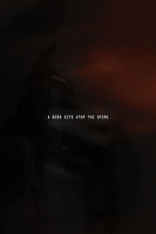 A Bird Sits atop the Spire 2026 official movie poster