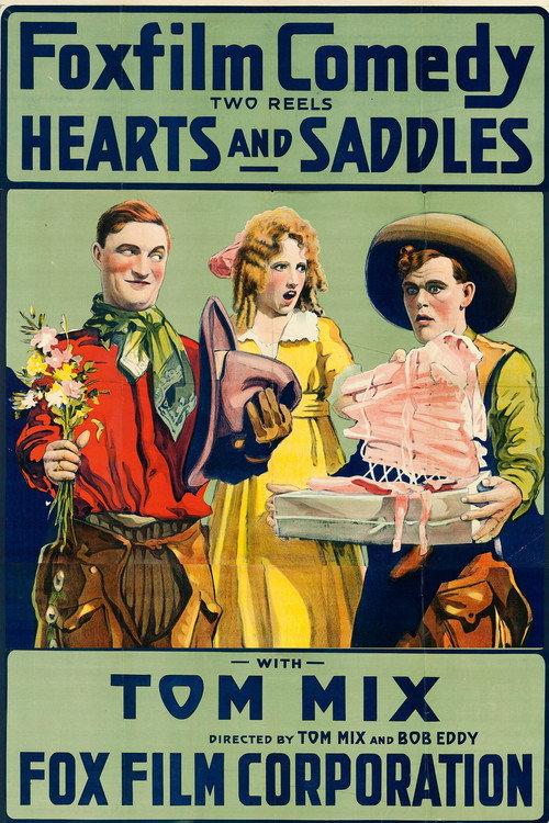 Hearts and Saddles 1917 official movie poster