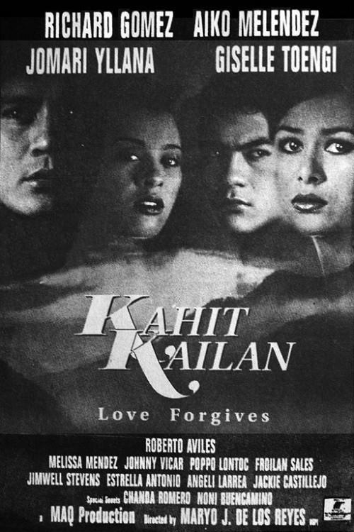 Kahit Kailan 1996 official movie poster