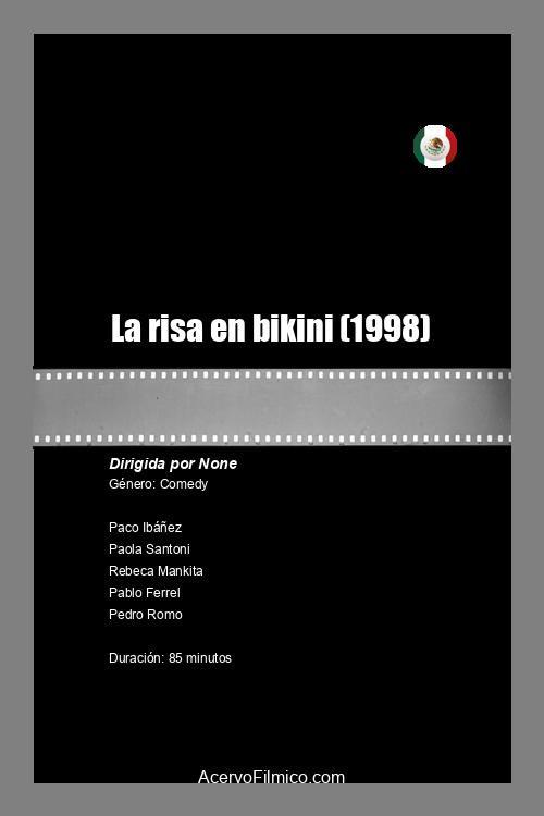 La risa en bikini 1998 official movie poster
