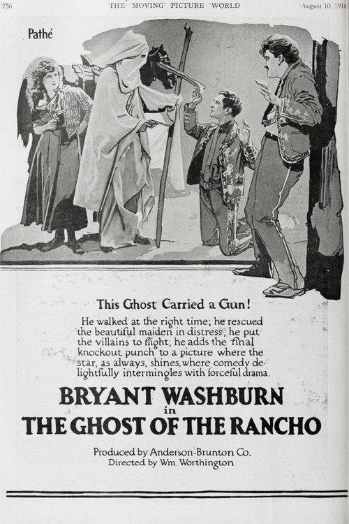 The Ghost of the Rancho 1918 official movie poster
