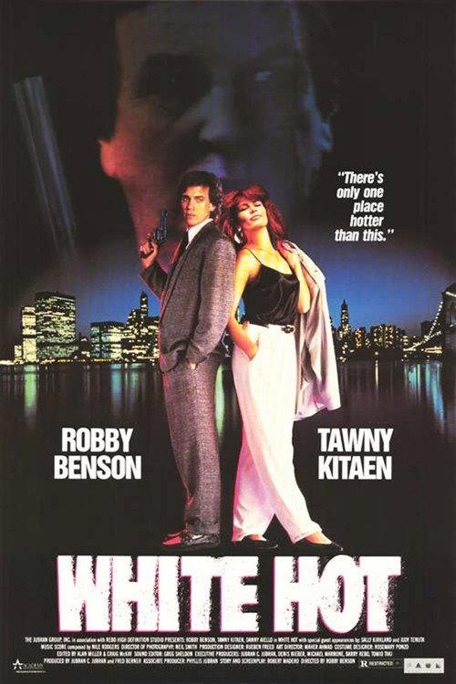 White Hot 1989 official movie poster