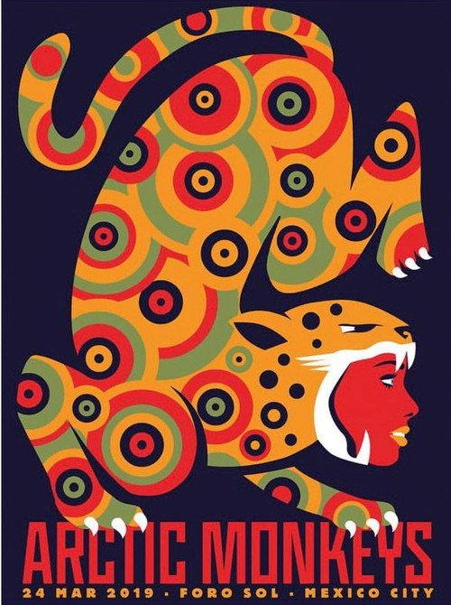 Arctic Monkeys - Live In Mexico 2019 official movie poster
