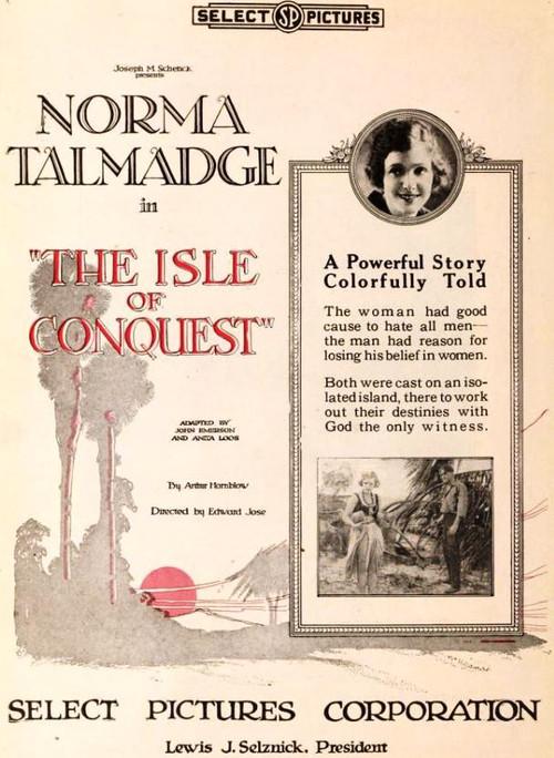 The Isle of Conquest 1919 official movie poster