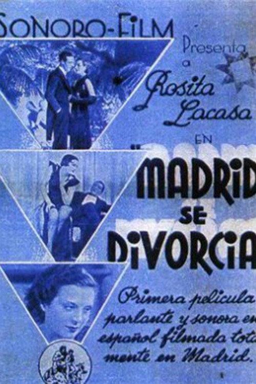 Madrid se divorcia 1934 official movie poster