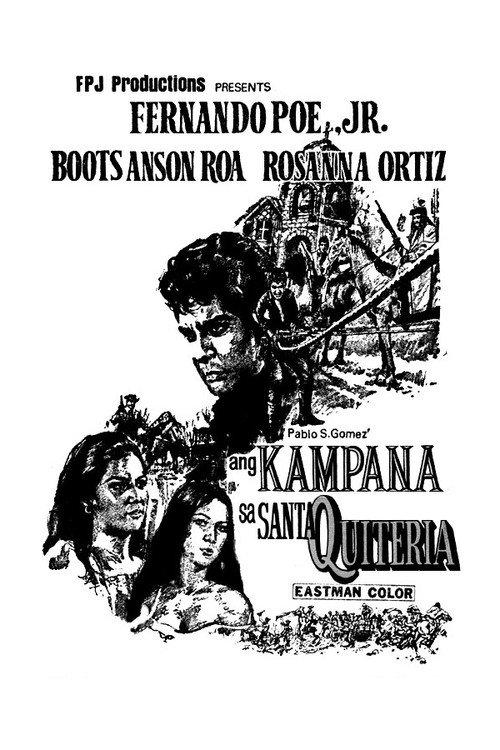 Ang Kampana sa Santa Quiteria 1971 official movie poster