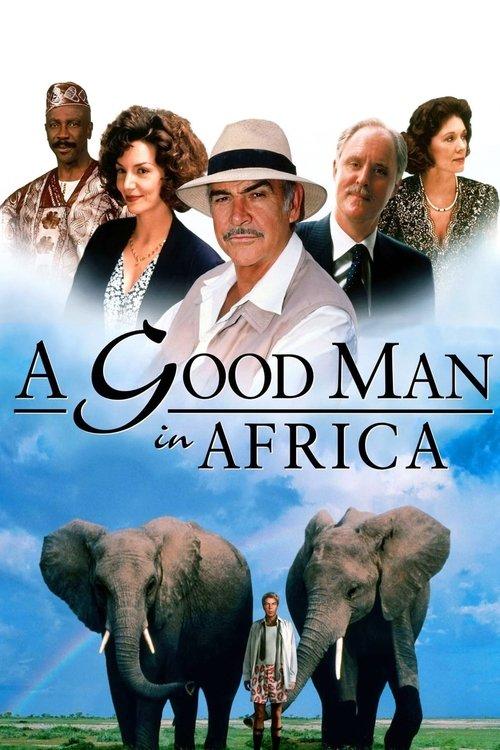 A Good Man in Africa 1994 official movie poster