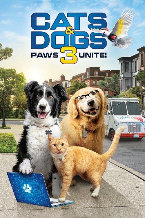 Cats & Dogs 3: Paws Unite 2020 official movie poster