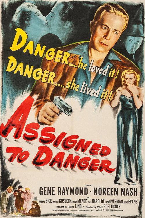 Assigned to Danger 1948 official movie poster