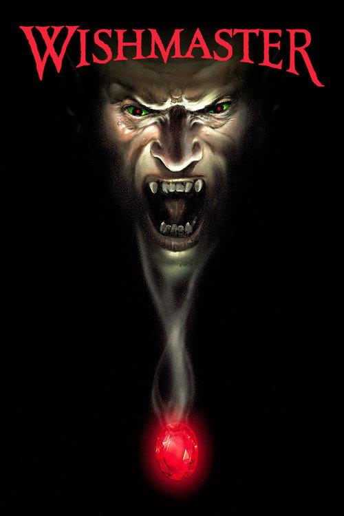 Wishmaster 1997 official movie poster