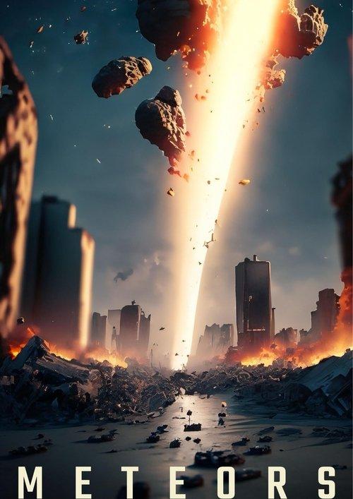 Meteors 2025 official movie poster