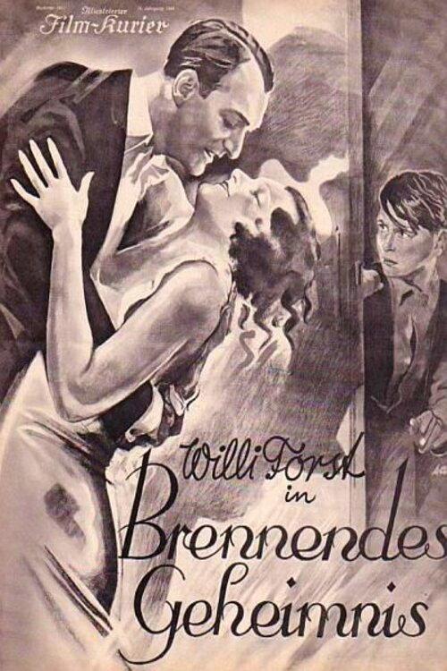 The Burning Secret 1933 official movie poster