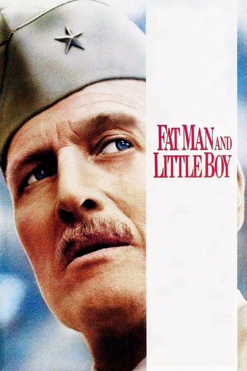 Fat Man and Little Boy 1989 official movie poster