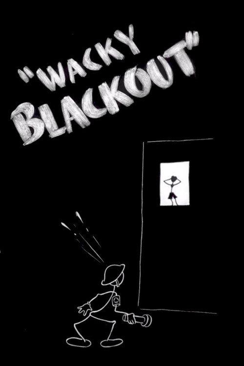 Wacky Blackout 1942 official movie poster