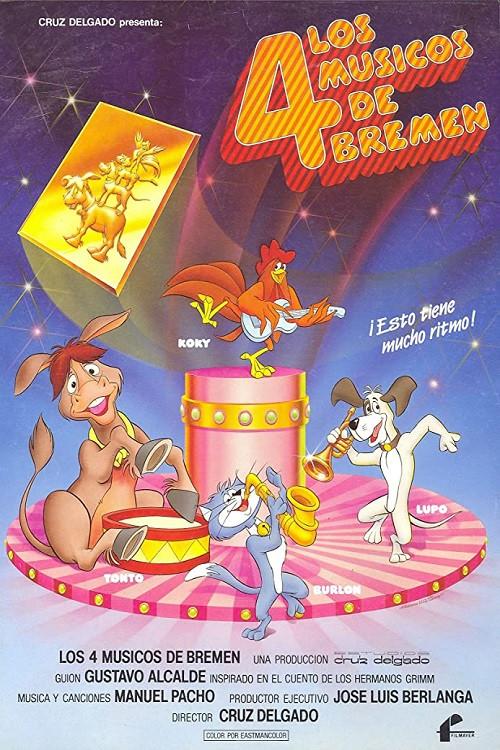 Town Musicians of Bremen 1989 official movie poster