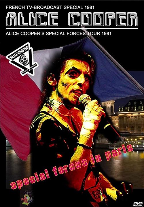 Alice Cooper à Paris 1982 official movie poster