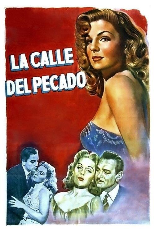 La calle del pecado 1954 official movie poster