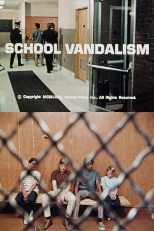 School Vandalism 1972 official movie poster