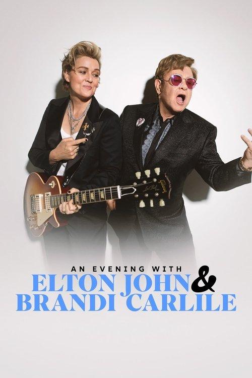 An Evening with Elton John and Brandi Carlile 2025 official movie poster