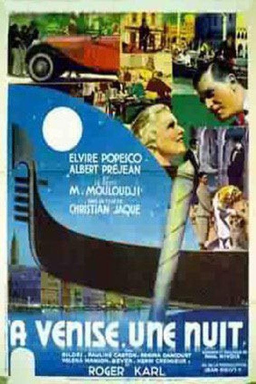 In Venice, One Night 1937 official movie poster