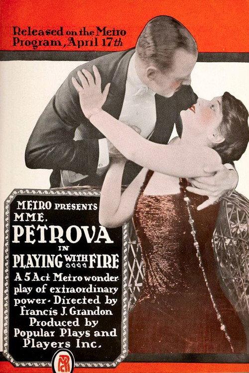 Playing with Fire 1916 official movie poster