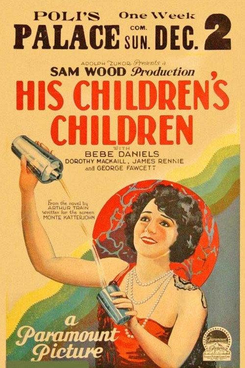 His Children's Children 1923 official movie poster