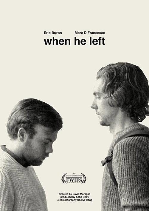 When He Left 2017 official movie poster