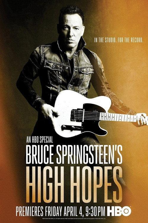 Bruce Springsteen's High Hopes 2014 official movie poster