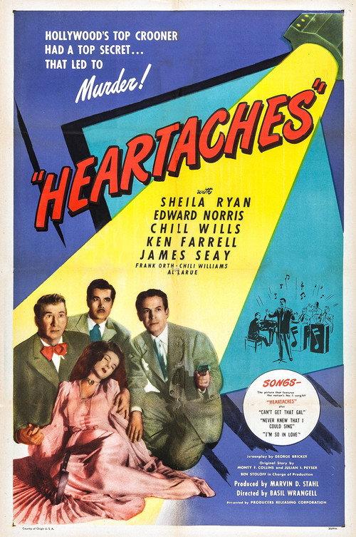 Heartaches 1947 official movie poster
