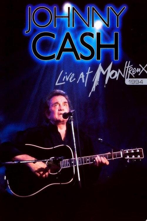 Johnny Cash: Live at Montreux 1994 2005 official movie poster