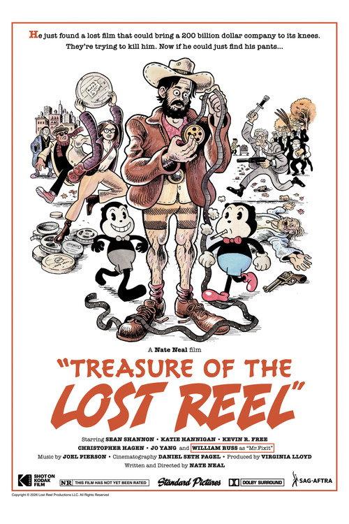 Treasure of the Lost Reel 2026 official movie poster