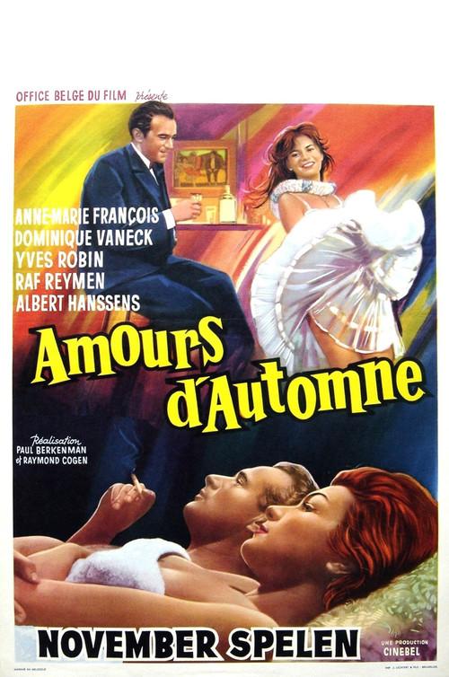 Amours d'automne 1962 official movie poster