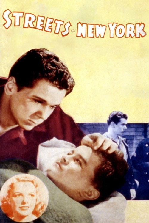 Streets of New York 1939 official movie poster