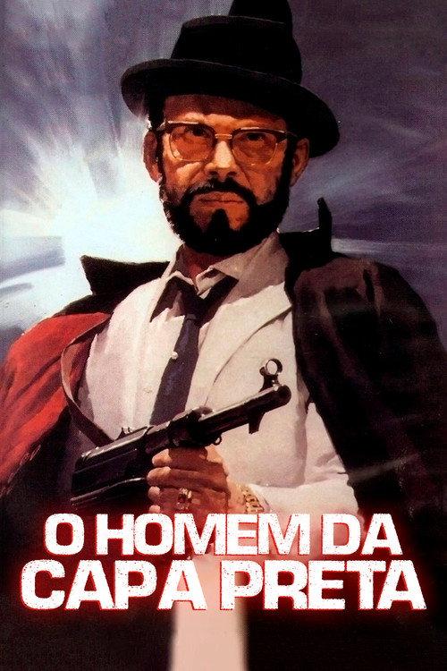 The Man in the Black Cape 1986 official movie poster