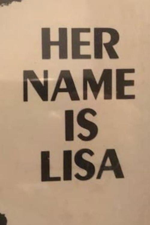 Her Name is Lisa 1987 official movie poster