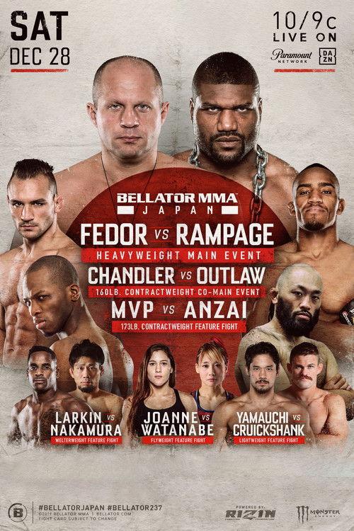 Bellator 237: Fedor vs. Rampage 2019 official movie poster