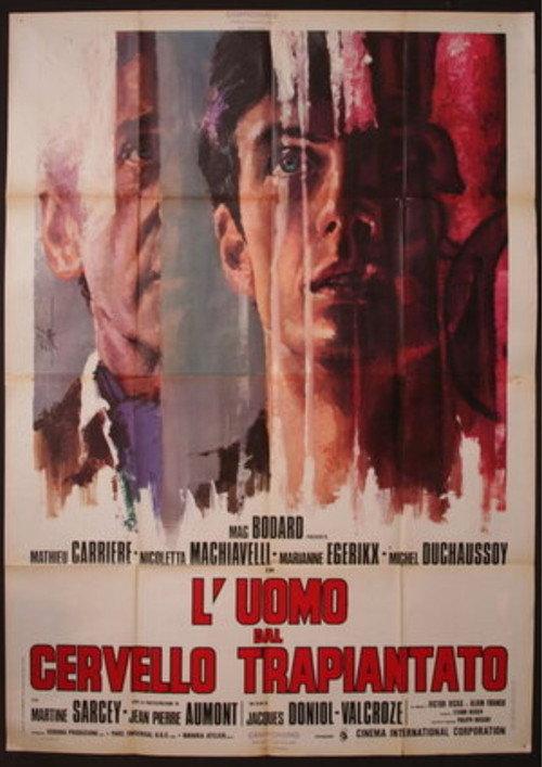 Man with the Transplanted Brain 1972 official movie poster